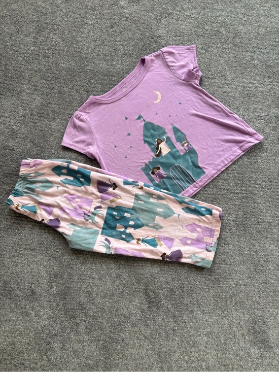 Other - Girls' Lavender Castle Pajama Set - Brand: